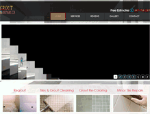 Tablet Screenshot of groutrepair.ca